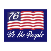 We The People '76 Post Card