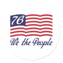 We The People '76 Sticker