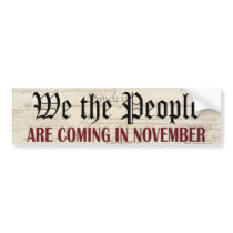 We the People Are Coming in November