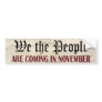 We the People Are Coming in November