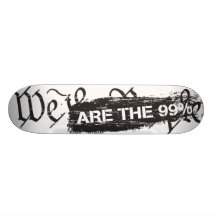 We The People Are The 99 Percent Stakeboard Skateboard Decks