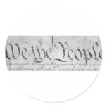 We The People Black n White stickers