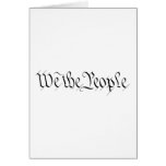 We The People Greeting Cards