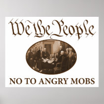 We the People For Civil Discourse Posters