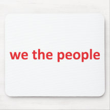 We the people mousepad