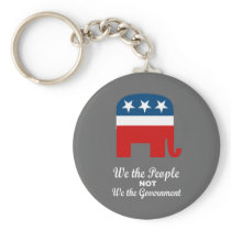 We the people not we the government key chains