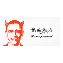 We the people not we the government personalized photo card