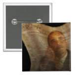 We The People Obama Oil Painting Pin