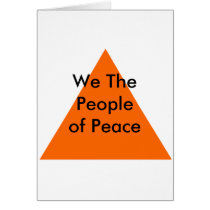 We The People of Peace The MUSEUM Zazzle Gifts Greeting Cards
