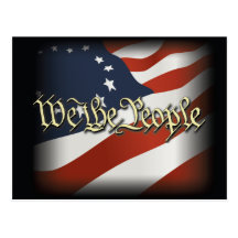We The People Postcard