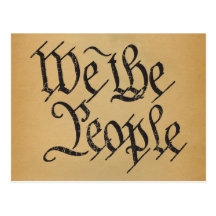 We The People Postcards