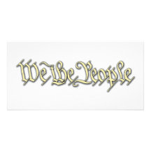 We The People v2 Photo Greeting Card