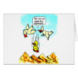 We try to ignor his tantrums greeting cards