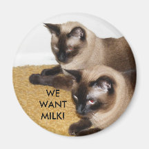 WE WANT MILK! MAGNET