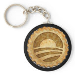 "We Want Pie!" Obama Pie Keychain