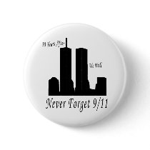 We Will Never Forget 9/11 Pins