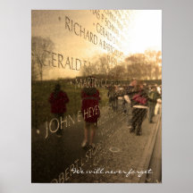 We Will Never Forget Print