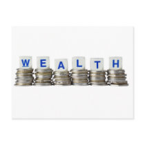 Wealth Postcard