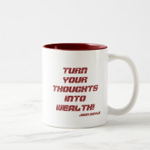 WEALTHY THOUGHTS MUG