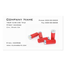 Weapons Dealer Business Card
