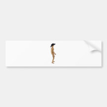 WearingCowboyHat080509 Bumper Sticker