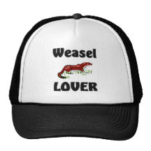 Weasel Lover Trucker Hats