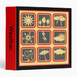 Weather 3 Ring Binder