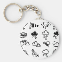 Weather Icons Keychain