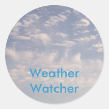 Weather Watcher Sticker