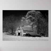 Weathered Barn Poster