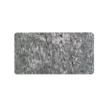 Weathered barn wood with worm holes address label