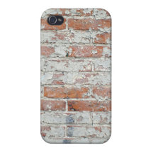 Weathered Brick Wall iPhone 4/4S Covers