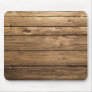 Weathered Dark Planks Mousepad