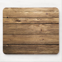 Weathered Dark Planks Mousepad