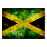 Weathered Jamaica Flag cards