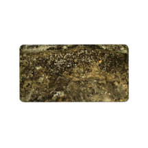 Weathered Stone Effect Design. Personalized Address Labels