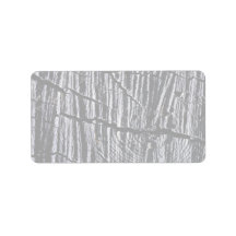 Weathered wood Photo Personalized Address Label