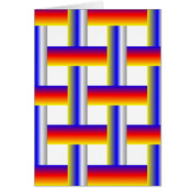 Weave Bars Greeting Card