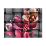 weave me a flower postcard