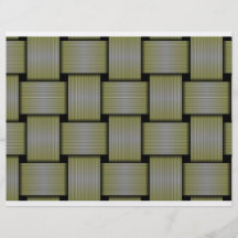Weave texture flyers