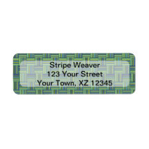 Weaved Stripes Labels