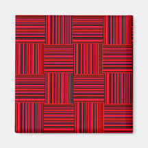 Weaved Stripes Magnet