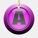 Web 2.0 Button Christmas Ornament