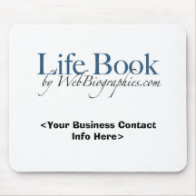 Web Biographies Mousepad