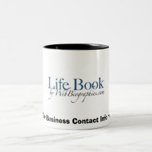 Web Biographies Mug