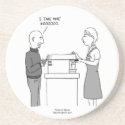 Web designer fuel protector coasters