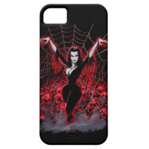 Web of  Vampira Spider Lady iPhone 5 Case