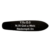 Web Redemption Skateboard Oldschool