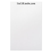 Website Stationary Custom Stationery