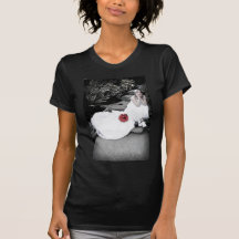 WedBouquetR091810StairsBW Tee Shirt